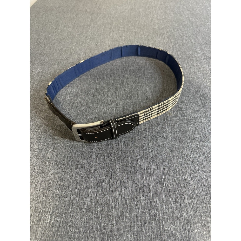 JPC Equestrian Equine Couture 5/A Baker Ladies Classic Plaid Belt Size Small